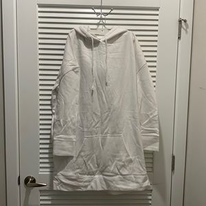 White Hooded Sweater